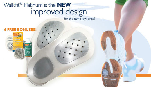 saveology daily deal - Try NEW WalkFit® Platinum Today RISK-FREE!