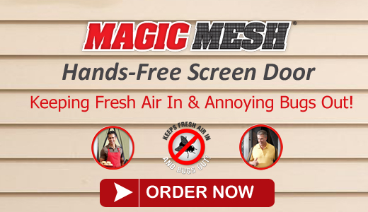 saveology daily deal - Buy 1 Magic Mesh® Door Cover - Get 1 FREE!