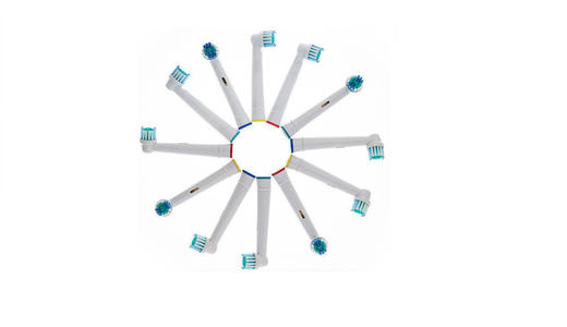 saveology daily deal - $18 for 12 Oral B Compatible Replacement Toothbrush Heads + Included Shipping ($120 Value)